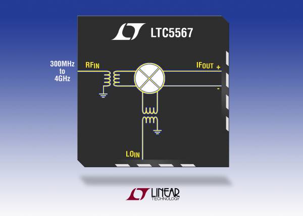 凌力尔特 变频混频器 LTC5567